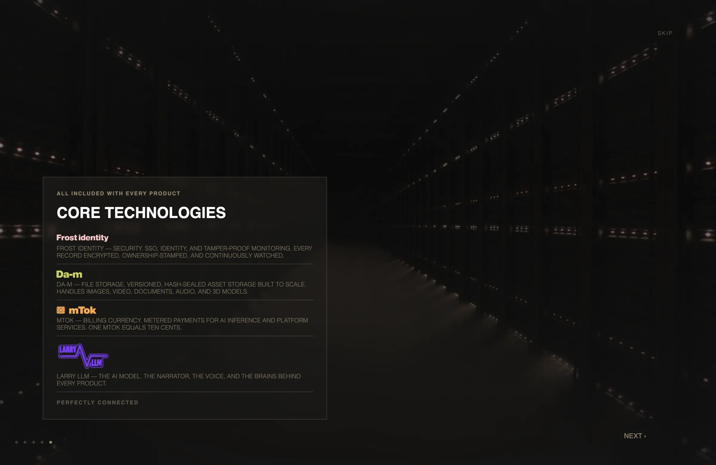Positive Feedback&trade; app on MacBook Pro, Core technologies, perfectly connected