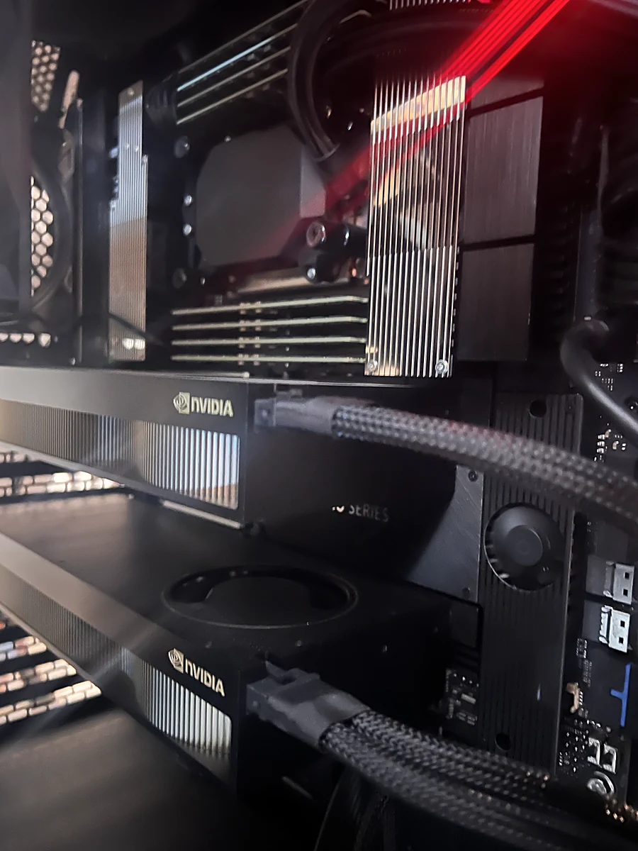Inside the Positive Feedback&trade; server — dual NVIDIA RTX PRO 6000 Blackwell GPUs