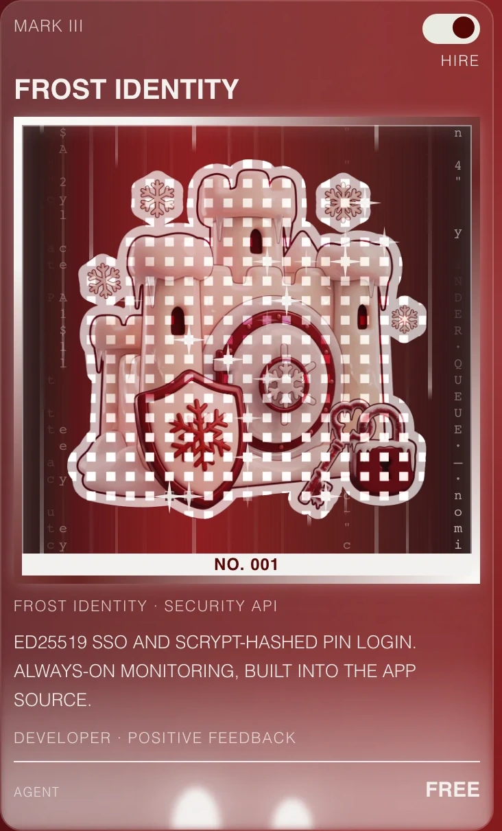 FROST IDENTITY